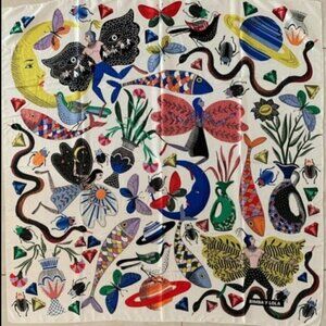 Bimba Y Lola Spanish Botanical Scarf Anthropologie